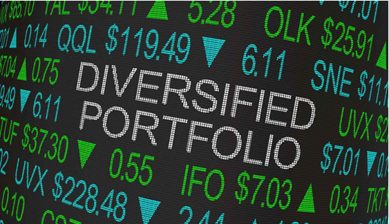 Picture illustrating diversified portfolio