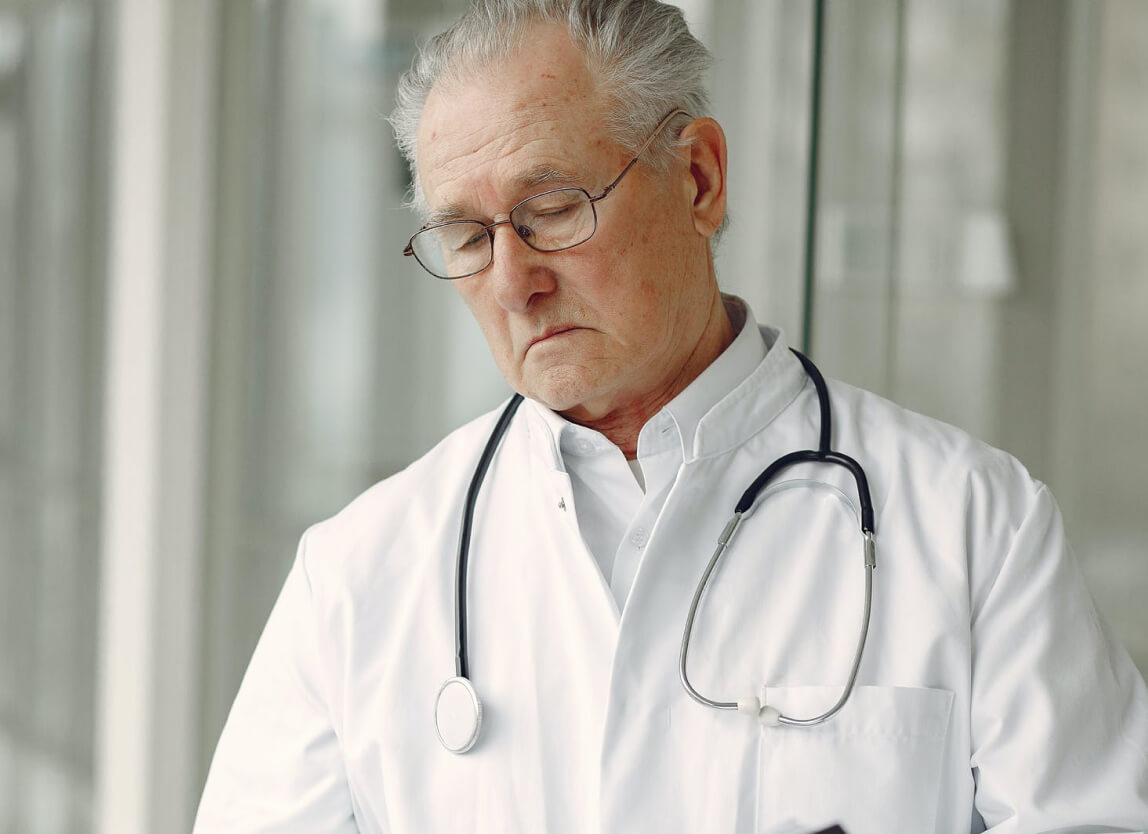Doctor nearing retirement looks at results