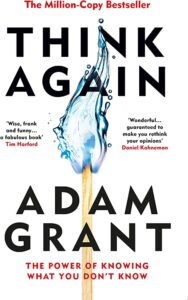 Cover of Think Again by Adam Grant
