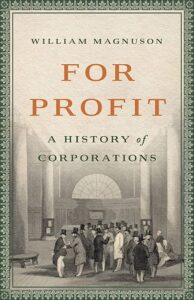 For Profit: A History of Corporations cover