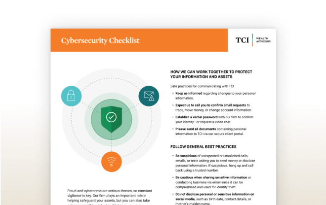 Cybersecurity  checklist 