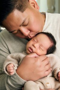 Picture of father and son